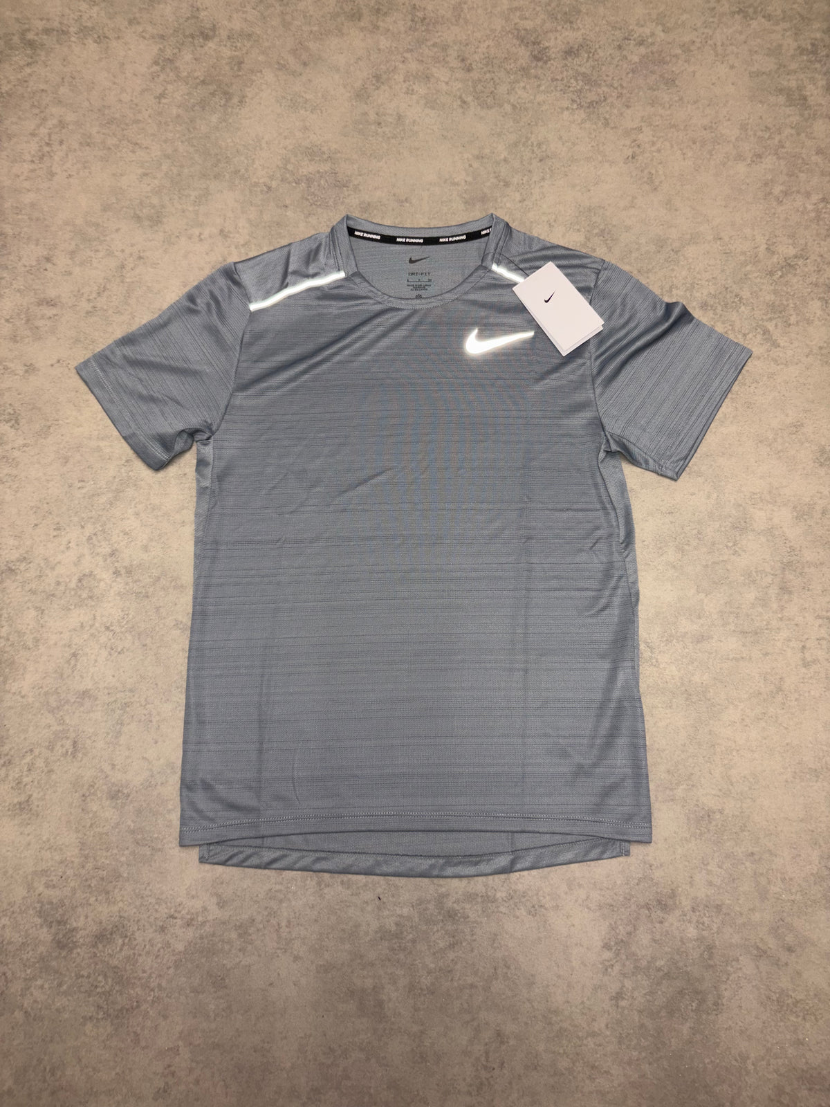Nike Miler 1.0 Top - Grey Jewel