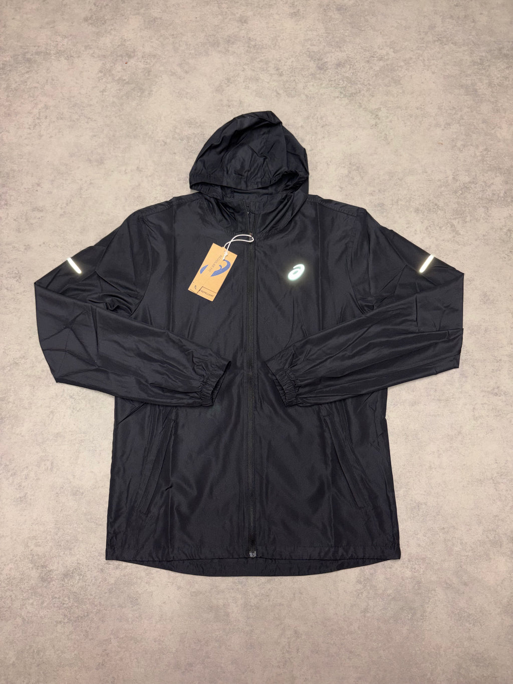 Asics Run Hooded Jacket - Performance Black