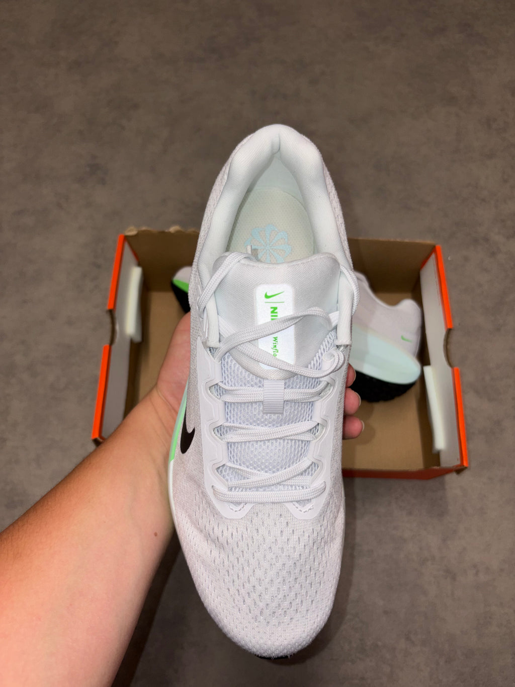 Nike Air Winflo 11 Trainers - Apple Green