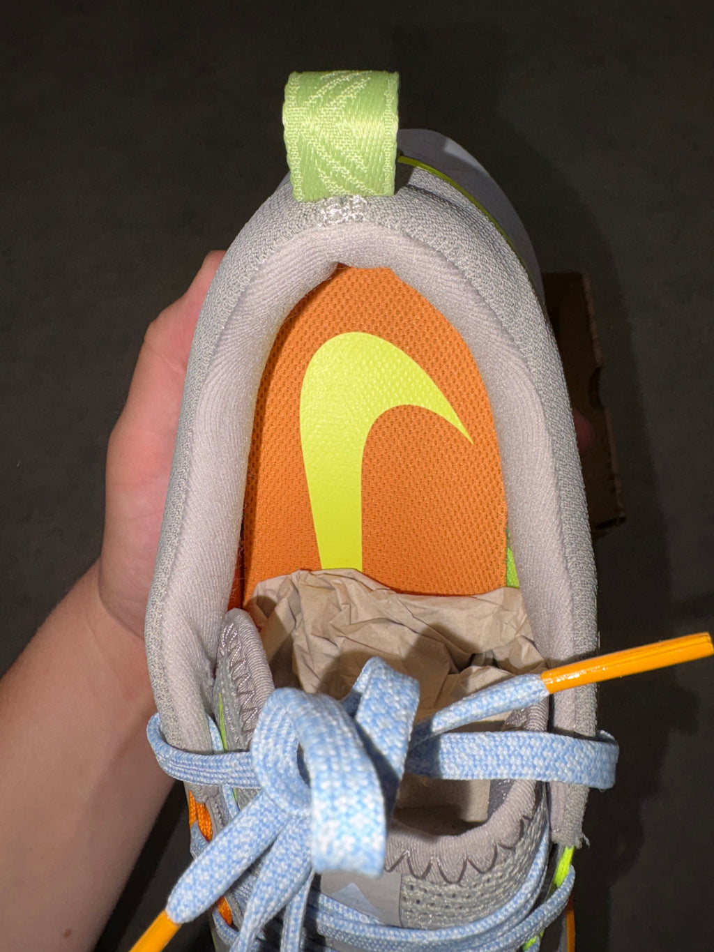 Nike React Pegasus Trail 4 - Volt Cobblestone