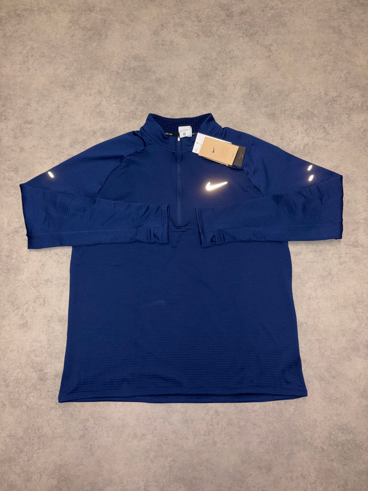 Nike Stride Therma Fit Repel 1/4 Zip - Blue Void