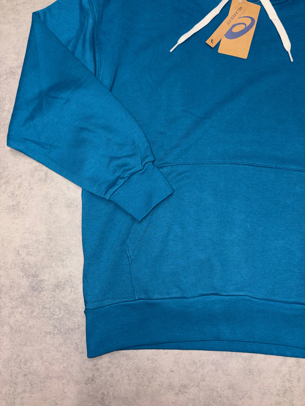 Asics French Terry Relaxed Hoodie - Dark Teal