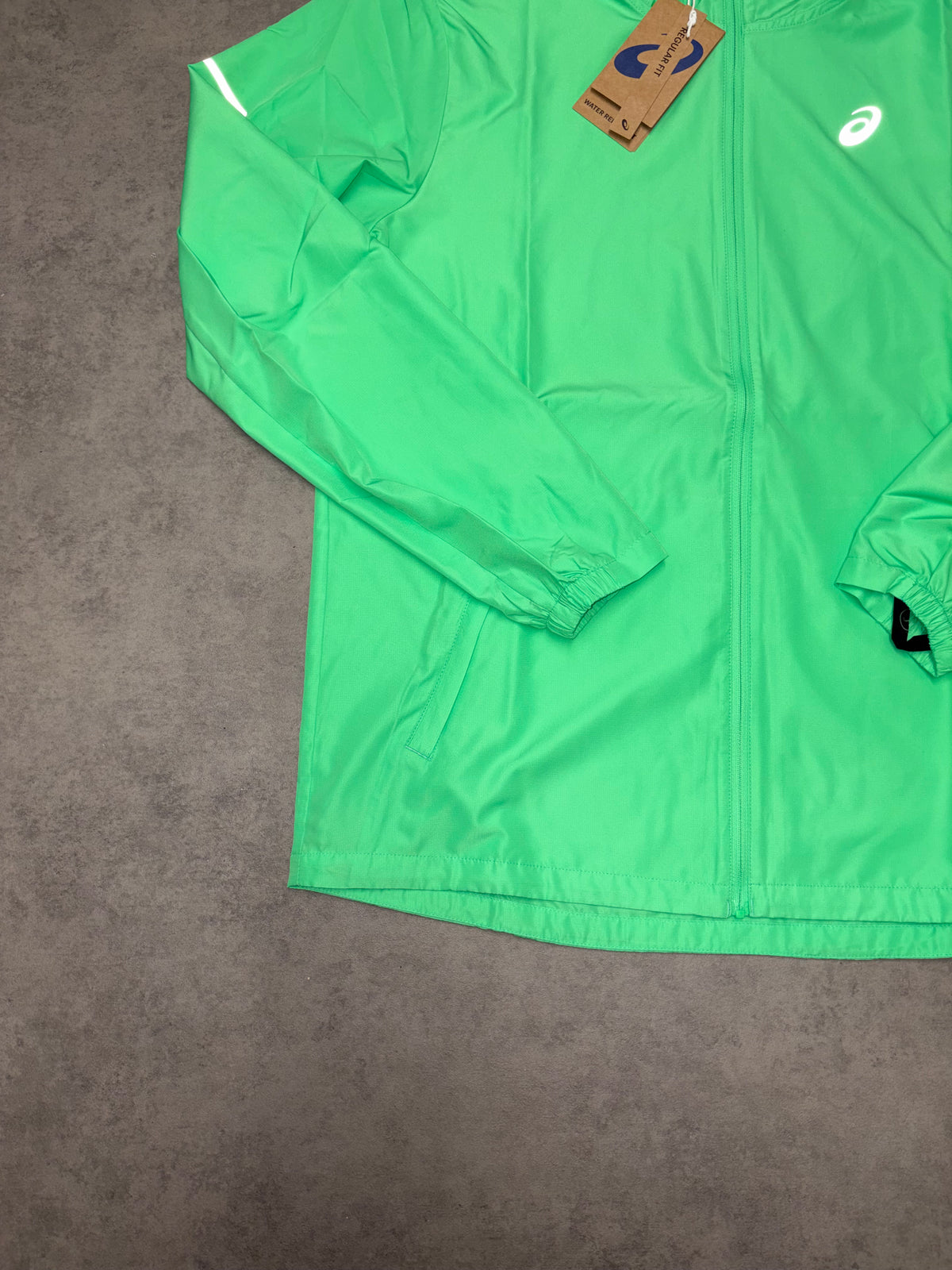 Asics Core Run Jacket - Vital Green