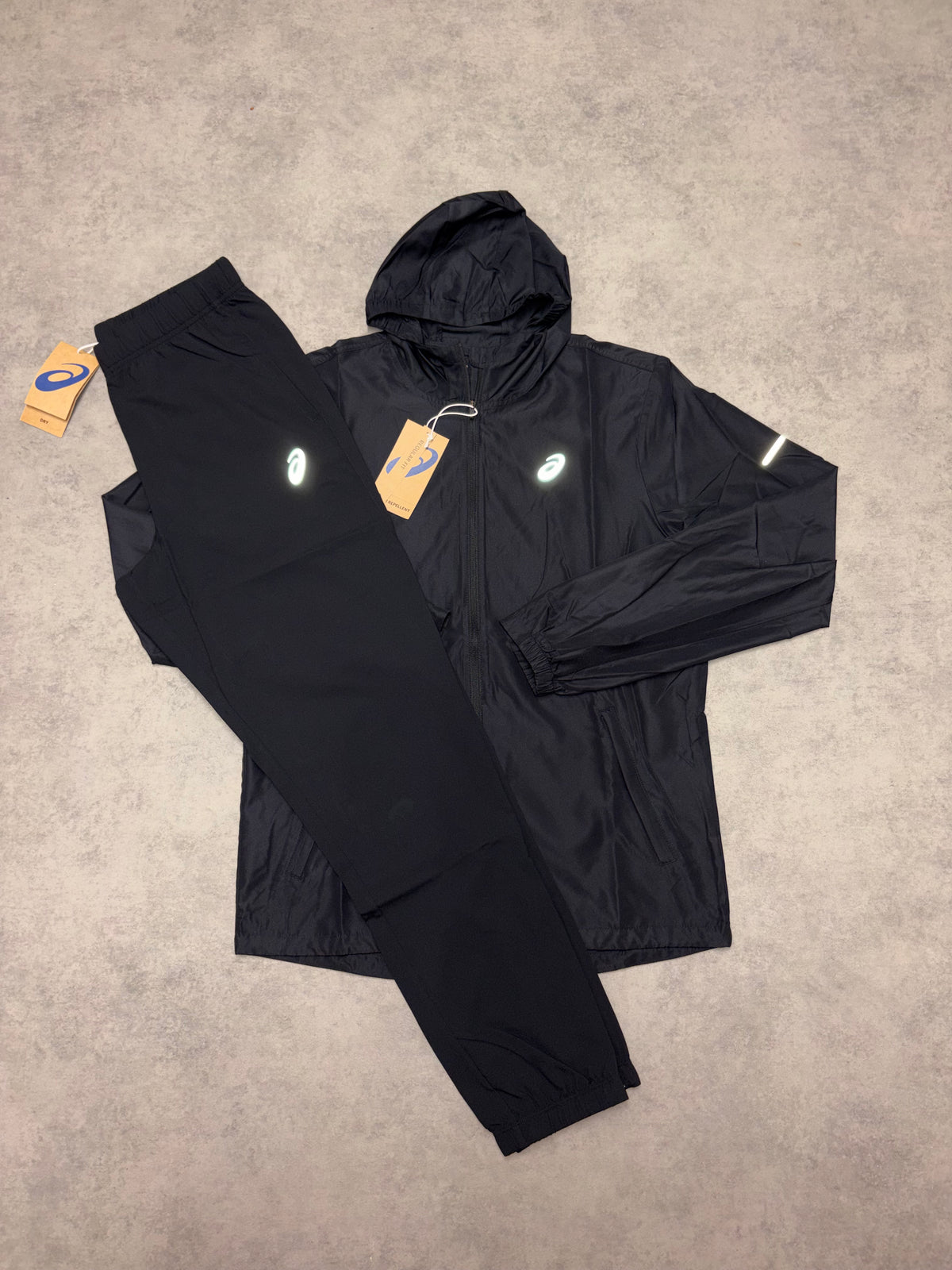 Asics Run Hooded Jacket - Performance Black