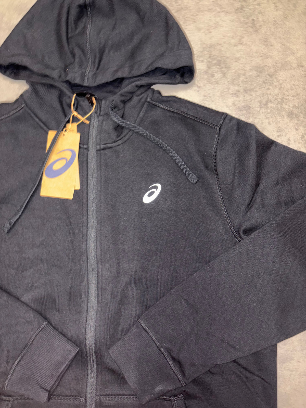 Asics Sport Full Zip Hoodie - Black