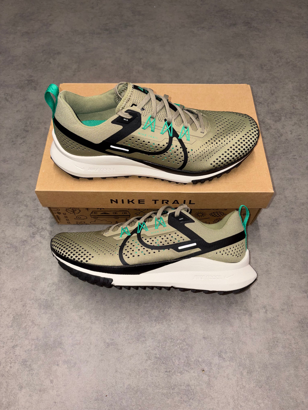 Nike React Pegasus Trail 4 - Olive