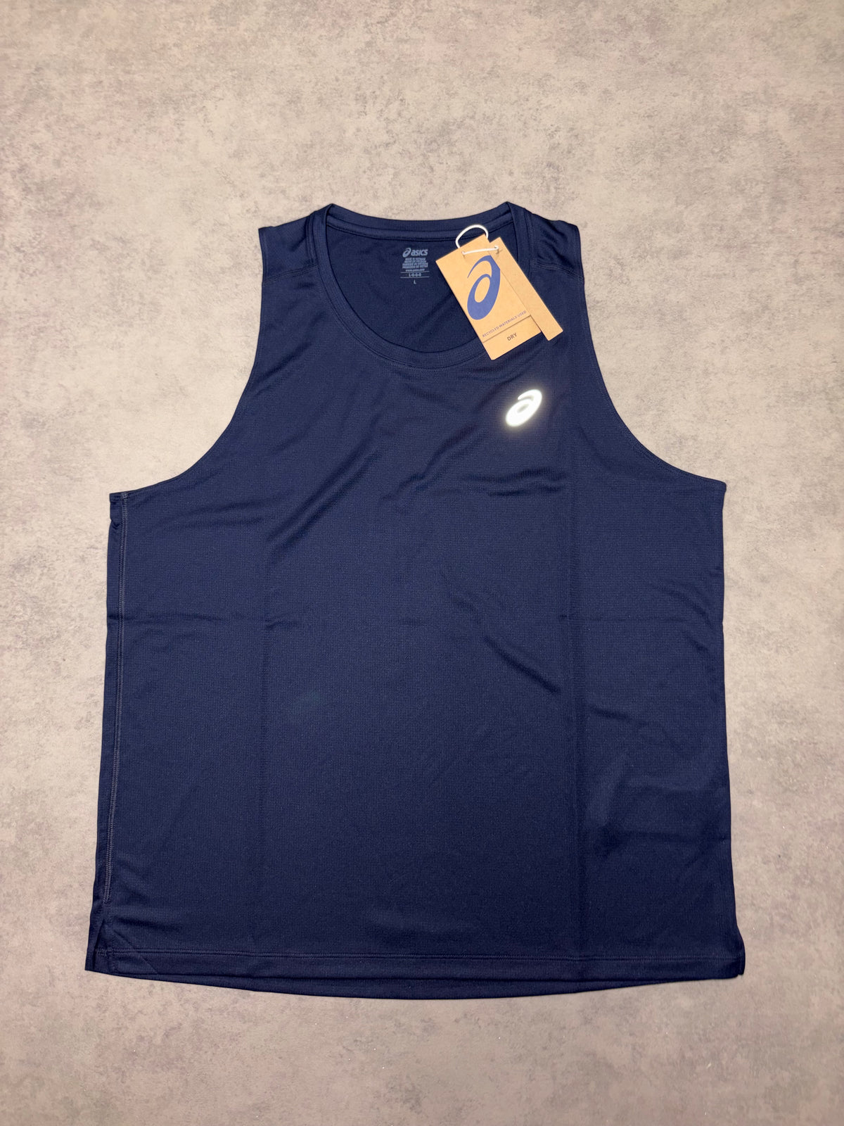 Asics Singlet Vest Top - Midnight