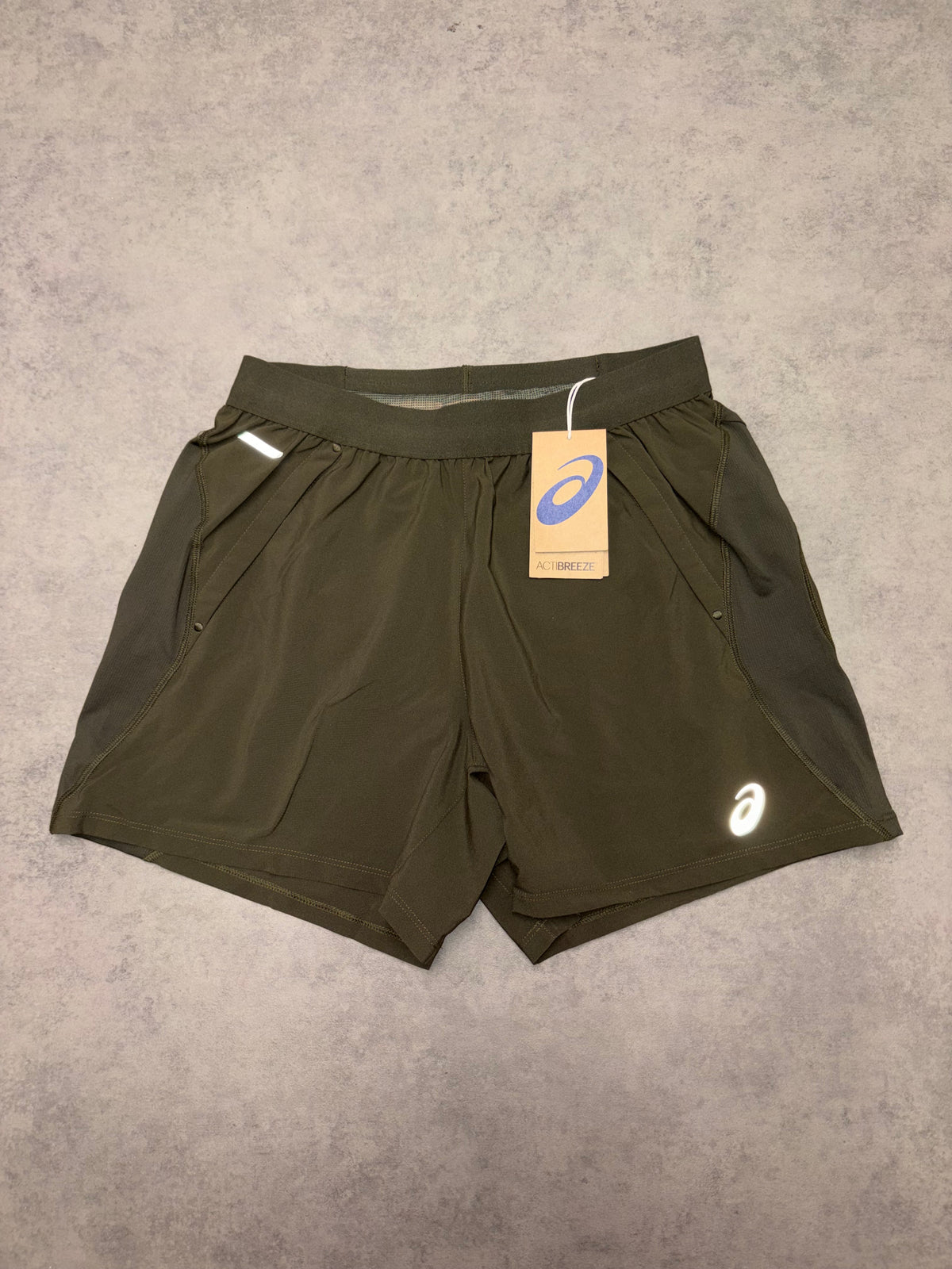 Asics Active Breeze 5” Shorts - Brownstone