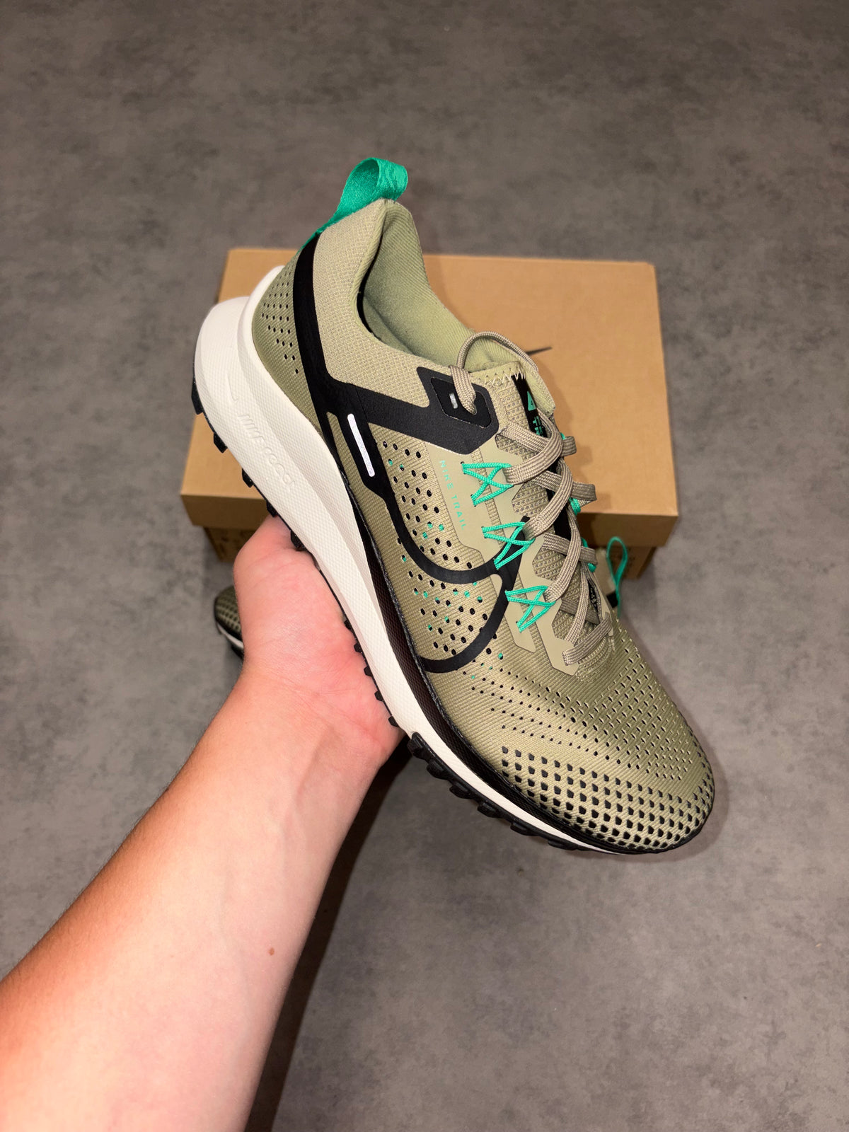 Nike React Pegasus Trail 4 - Olive
