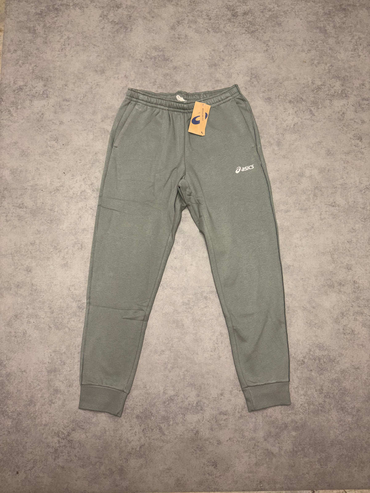 Asics Logo Fleece Sweatpants - Lichen Green