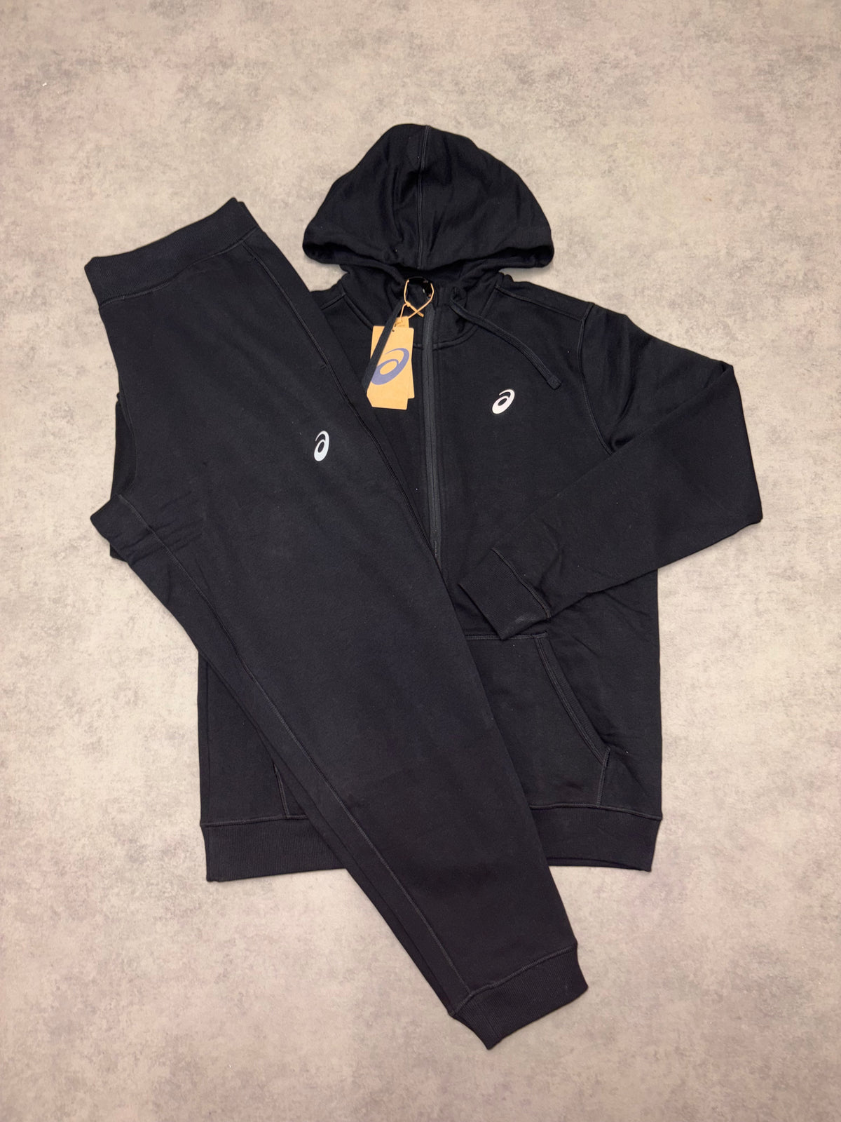 Asics Sport Full Zip Hoodie - Black