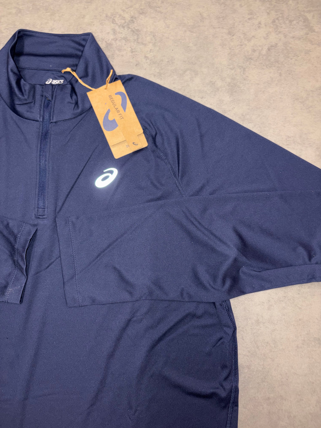 Asics LS Sport 1/4 Zip - Midnight