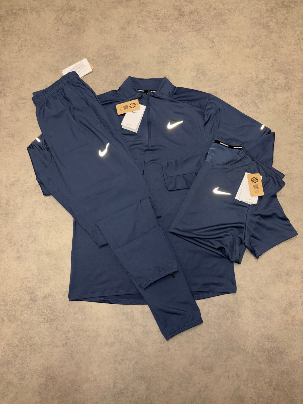 Nike Dri-Fit 1/4 Zip - Thunder Blue