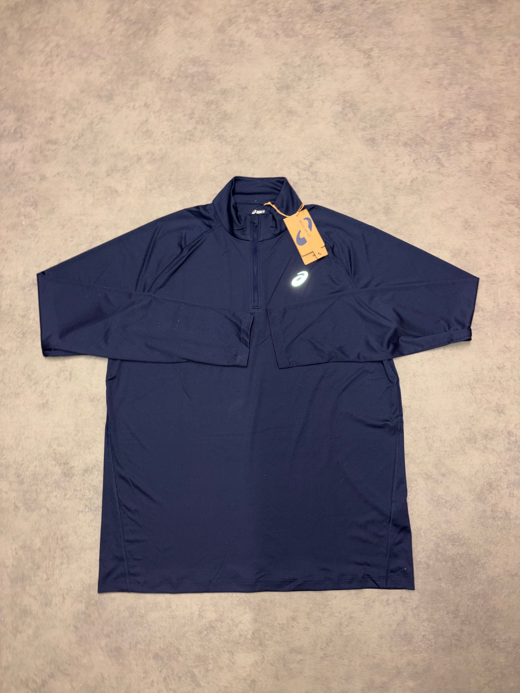 Asics LS Sport 1/4 Zip - Midnight