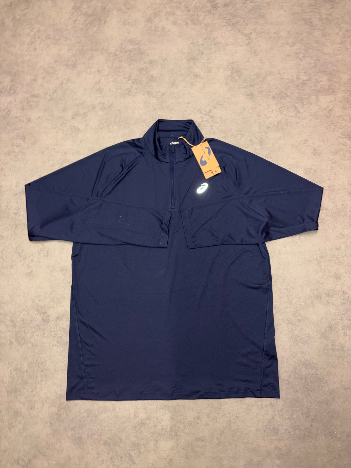 Asics LS Sport 1/4 Zip - Midnight