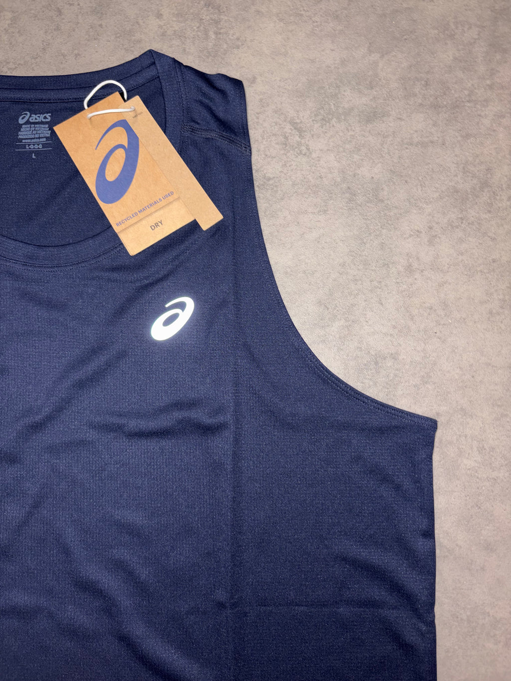 Asics Singlet Vest Top - Midnight
