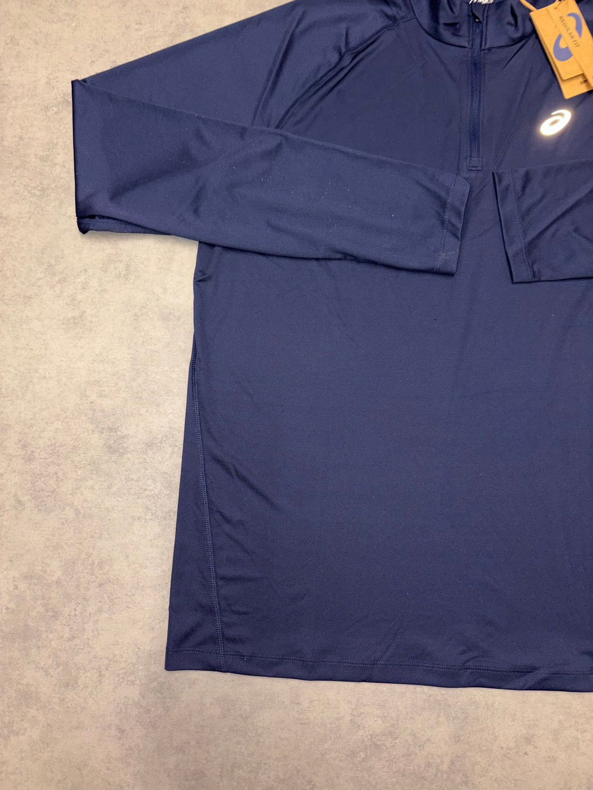 Asics LS Sport 1/4 Zip - Midnight
