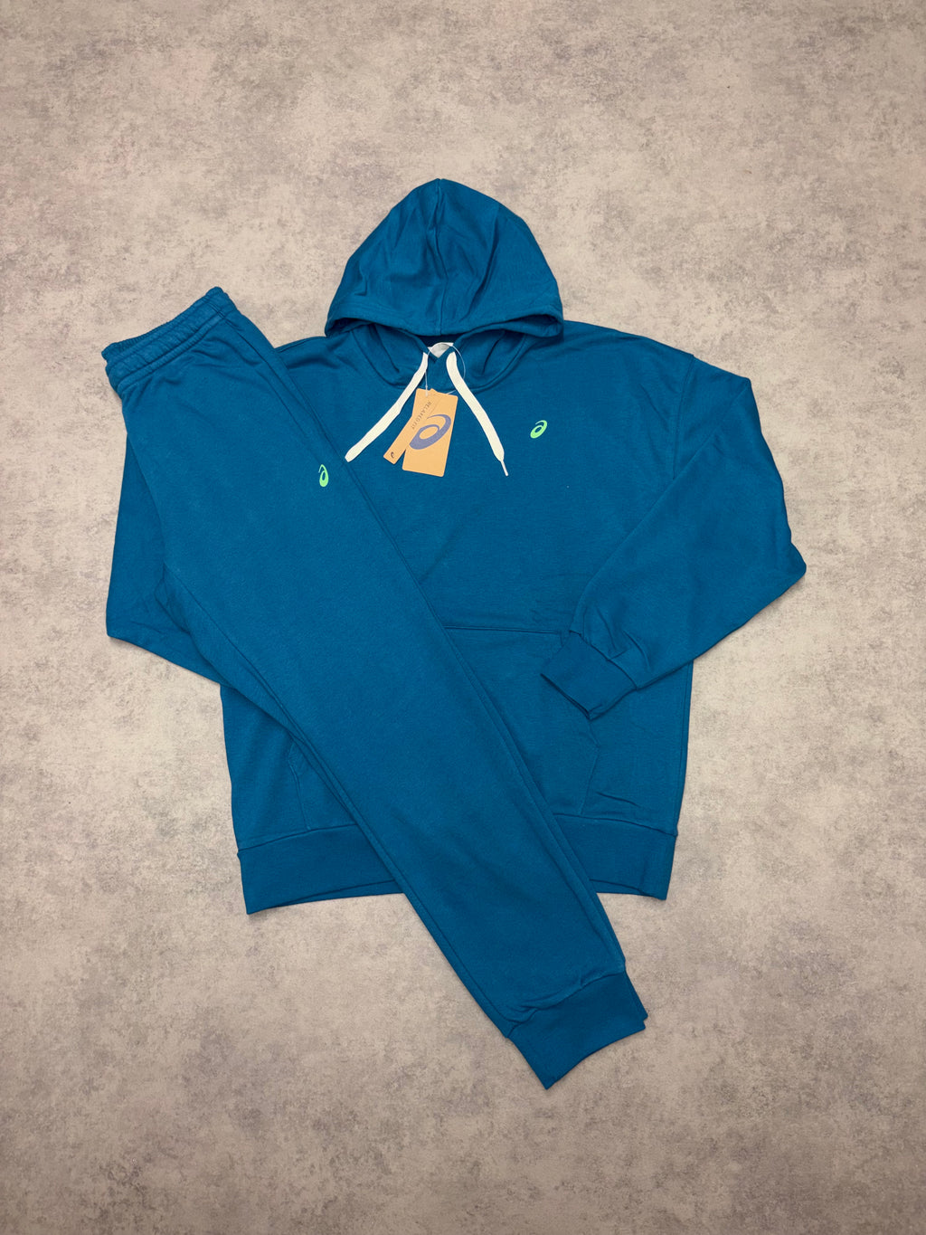 Asics French Terry Relaxed Sweatpants - Dark Teal